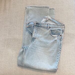 Abercrombie & Fitch Light Wash Straight Jeans